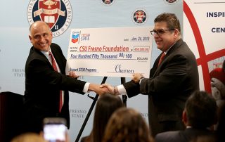 Chevron gifts $450,000 to Fresno State programs