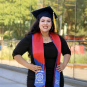 Graduation photo of student Luz Garcia.