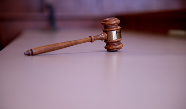 Image of courtroom gavel