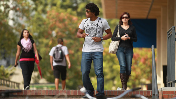 African-American male student