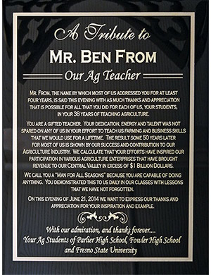 Tribute to Ben From