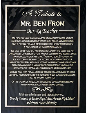 Tribute to Ben From