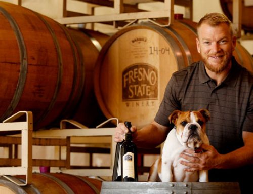 Matt Brain introduced as new campus winemaker