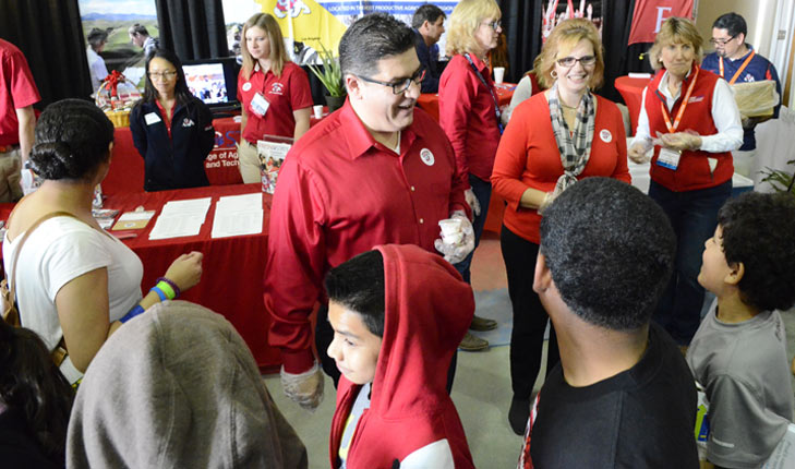 Ag Expo - President Casto and Mary Castro