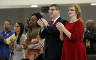 President and Mary Castro