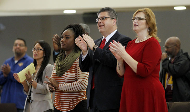 President and Mary Castro