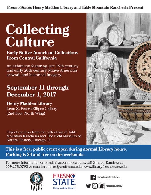 Central California Native American collections exhibition opens at Fresno State.