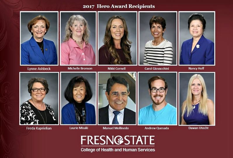 Fresno State recognizes heroes in health and human services