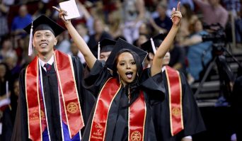 5. Fresno State ranks 3rd in U.S. News for Graduation Rate Performance