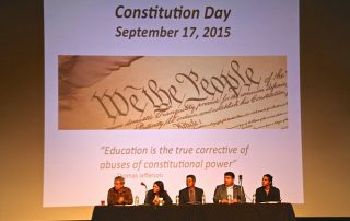 Ethics Lecture Series starts with Constitution Day