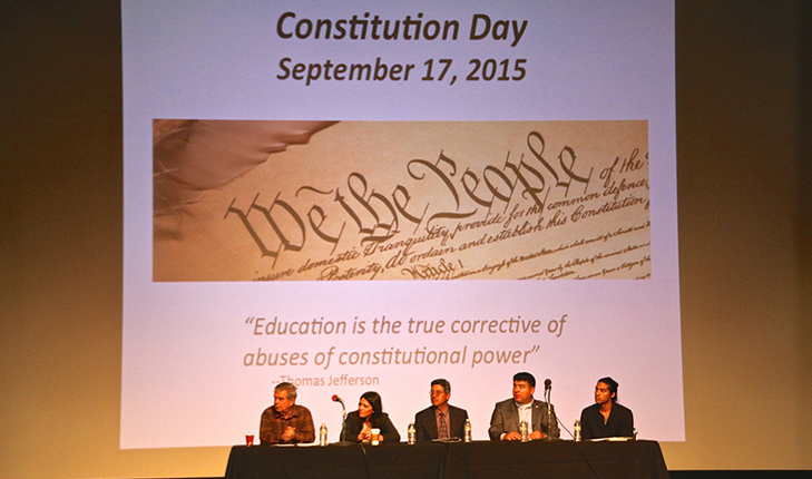 Ethics Lecture Series starts with Constitution Day