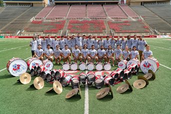 The Fresno State Bulldog Marching Band