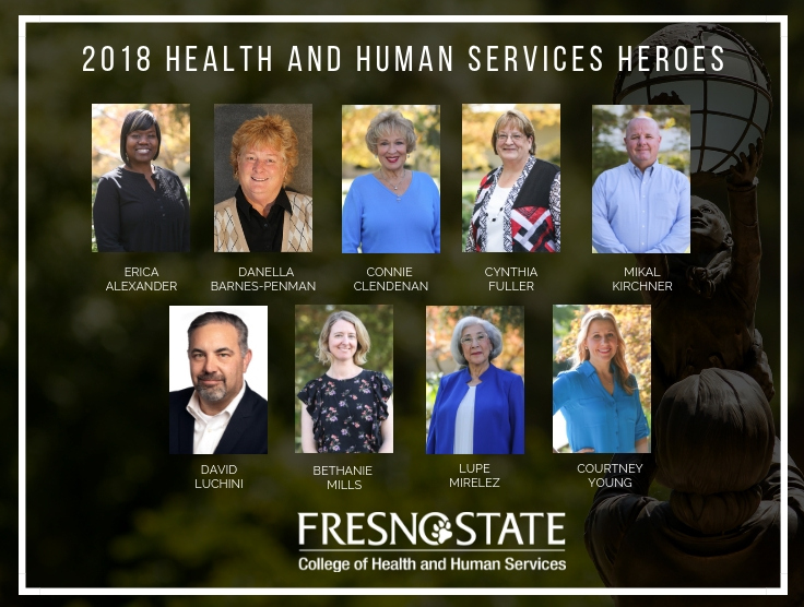 Recipients of the Health and Human Services Hero Awards