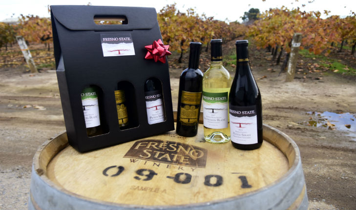 Campus holiday wine gift set features recent award-winning wines