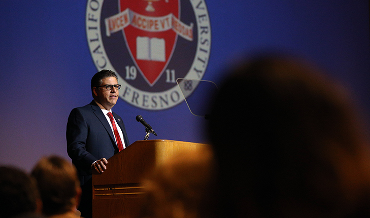 President Castro shares vision for year ahead at Spring Assembly