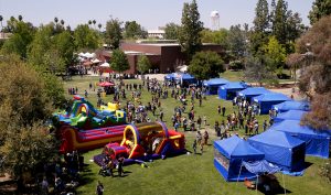 Aerial view of Vintage Days