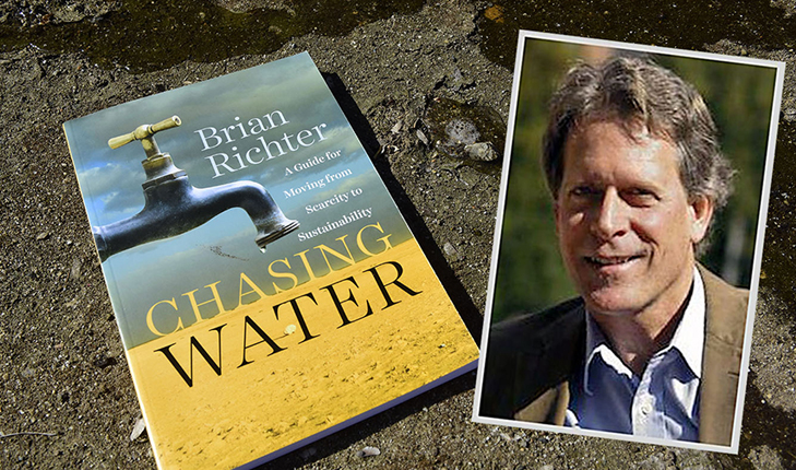 Copy of book "Chasing Water" by Brian D. Richter
