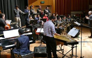 Jazz Orchestra performing