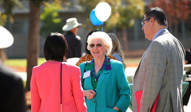 Liz Shields gifts $500,000 to Study Abroad.