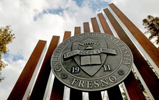 Fresno State monument sign