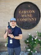 Dominic Bedrossian, a 2017 Fresno State graduate, is the lab manager at Gibson Wine Company, which supplied products to create the hand sanitizer.