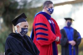 Gilbert C. Padilla received the honorary Doctor of Humane Letters degree. 
