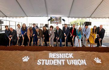 Groundbreaking Resnick Student Union