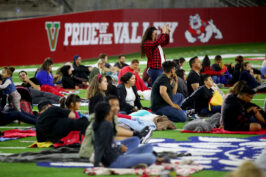 This year will be the first homecoming outdoor movie at Bulldog Stadium since 2019.
