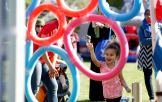 Vintage Days includes games for kids of all ages.