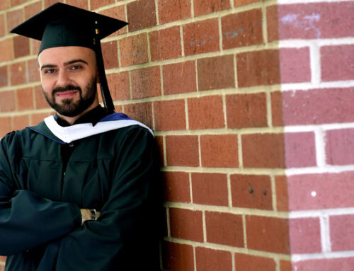 College of Health and Human Services grad becomes part of the 3% 
