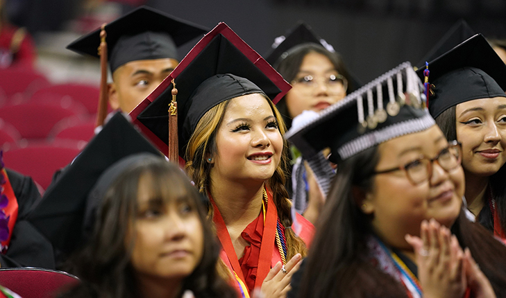 Andrea Lee at her graduation