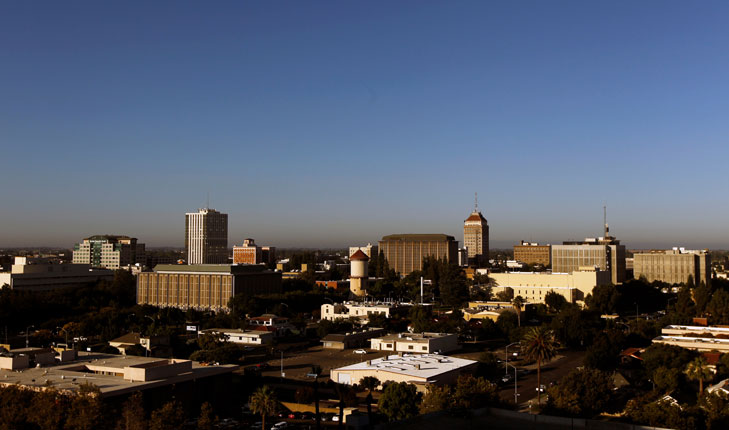 Downtown Fresno skyline