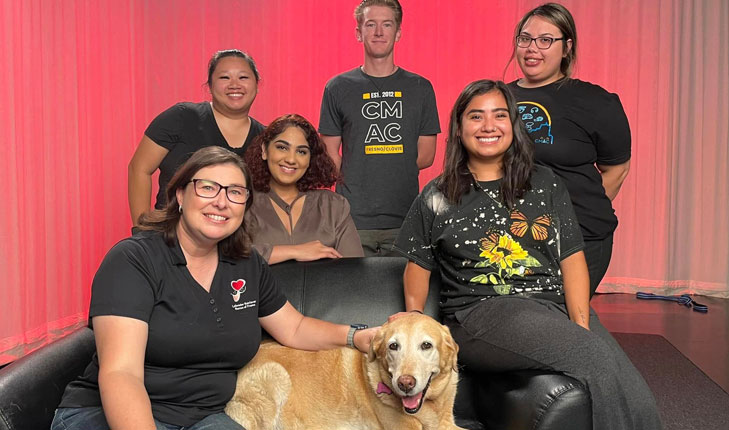 Students from MCJ 199 along with volunteers of The Labrador Retriever Rescue of Fresno.