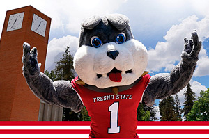 Fresno State mascot-time-out