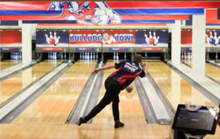 Man bowling