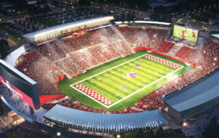 Rendering of what a renovated Valley Children's Stadium could look like in the future.