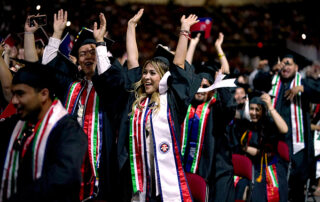Students at Hispanic Grad