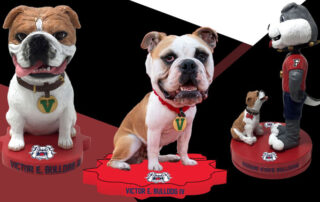 Bulldog bobbleheads