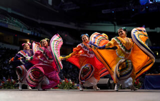 Chicano dancers