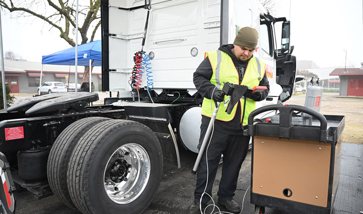 Emission testing