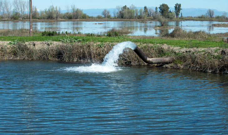 Groundwater pump.