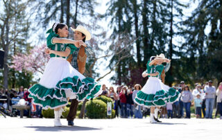 Hispanic dancers
