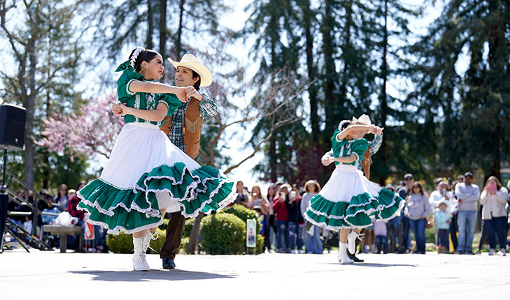 Hispanic dancers