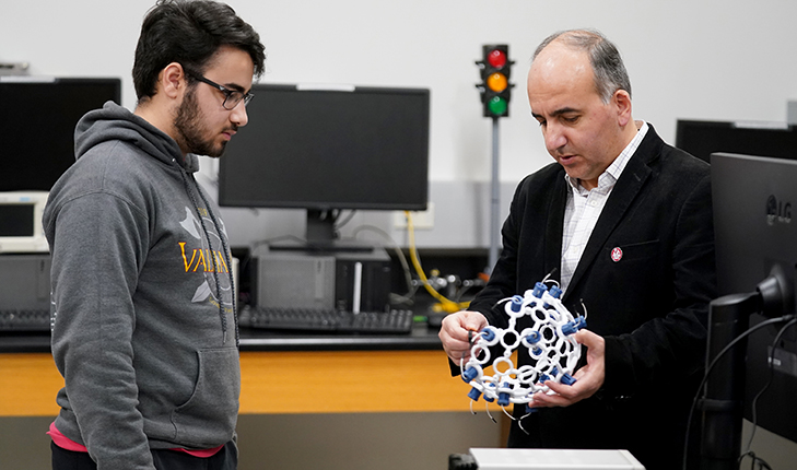 Dr. Hovannes Kulhandjian with student