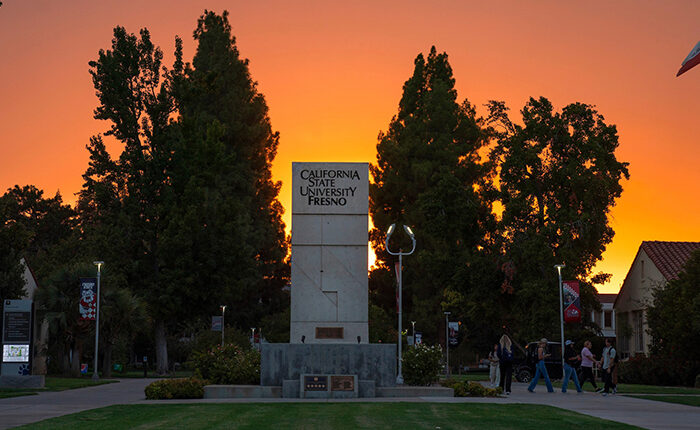 Fresno State sign