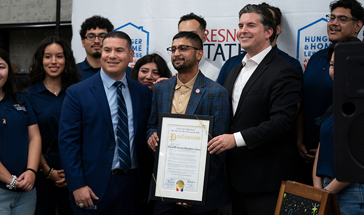 In recognition of its accomplishments, the Amendola Family Student Cupboard was honored with a proclamation from the City of Fresno and a certificate from Fresno County during the 10th anniversary celebration.