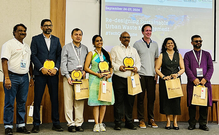 Dr. Mohan Dangi at TechCamp with others