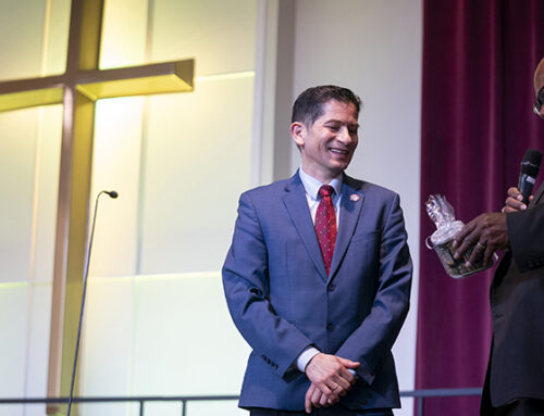 Fresno State leaders visited churches on CSU Super Sunday