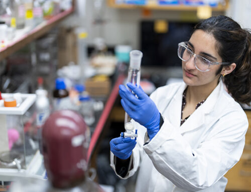 Biochemistry major named Glenn Nagel Award winner at symposium