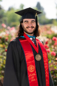 Commencement photo of Robert Cordova.